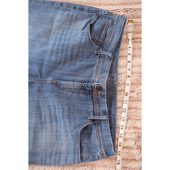 Chicos So Slimming Girlfriend Crop Jeans Chicos Sz Blue Jeans, nice - Picture 5 of 14